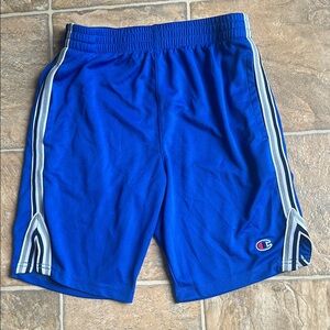 Boys size medium Champion Blue Athletic Shorts